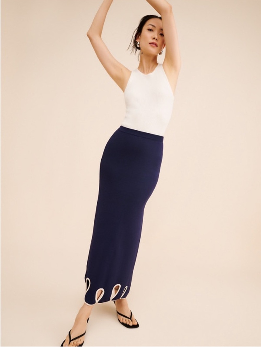 The Wolf Gang Daje Knit skirt Small